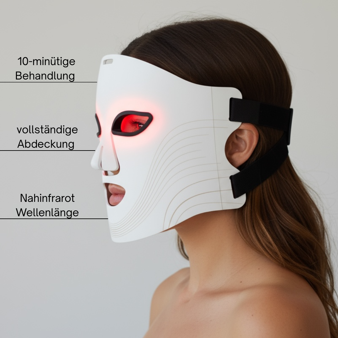 LightPlasma LED Therapie Gesichtsmaske